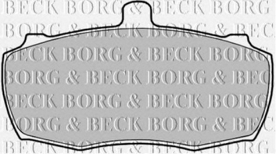 BORG & BECK bbp1519 -  Комплект тормозных колодок, дисковый тормоз